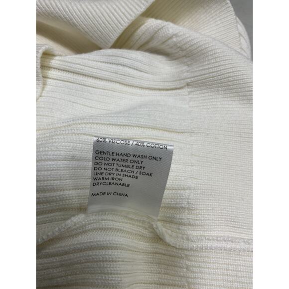 Sancia 'Teofila' White Viscose Top Size S - Picture 5 of 5